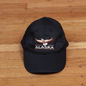 Alaska Eagle Embroidered Snapback Hat